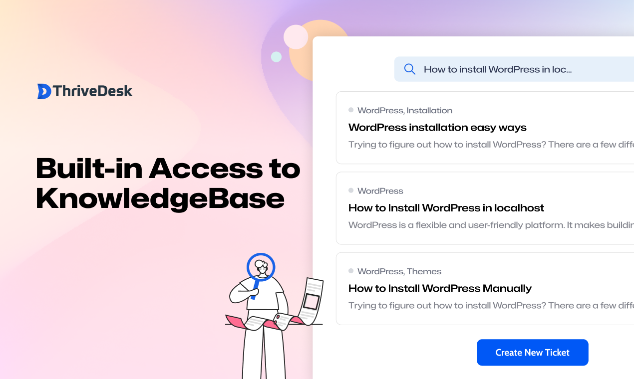 Introducing WPPortal & API - Bringing your customers closer to WordPress 4 wpportal producthunt kb 1 - ThriveDesk
