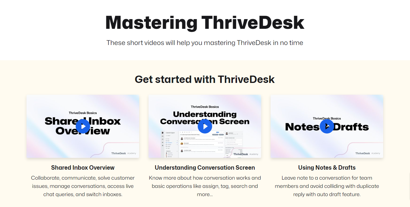 Support Candy vs ThriveDesk – Choisissez votre héros du support client ! 7 apprendre