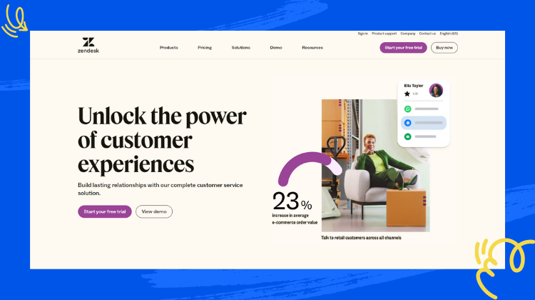 Zendesk vs Gorgias: el mejor software de atención al cliente para comercio electrónico 1 Zendesk Chat