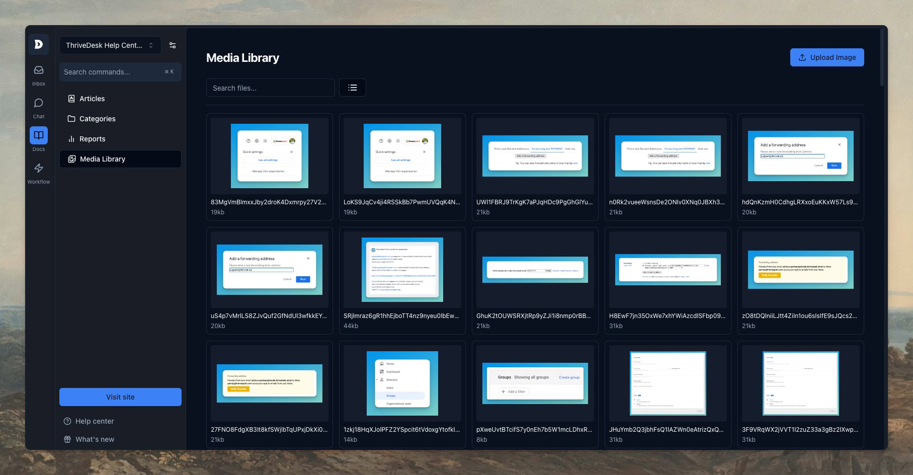 tuiles multimédias kb - ThriveDesk